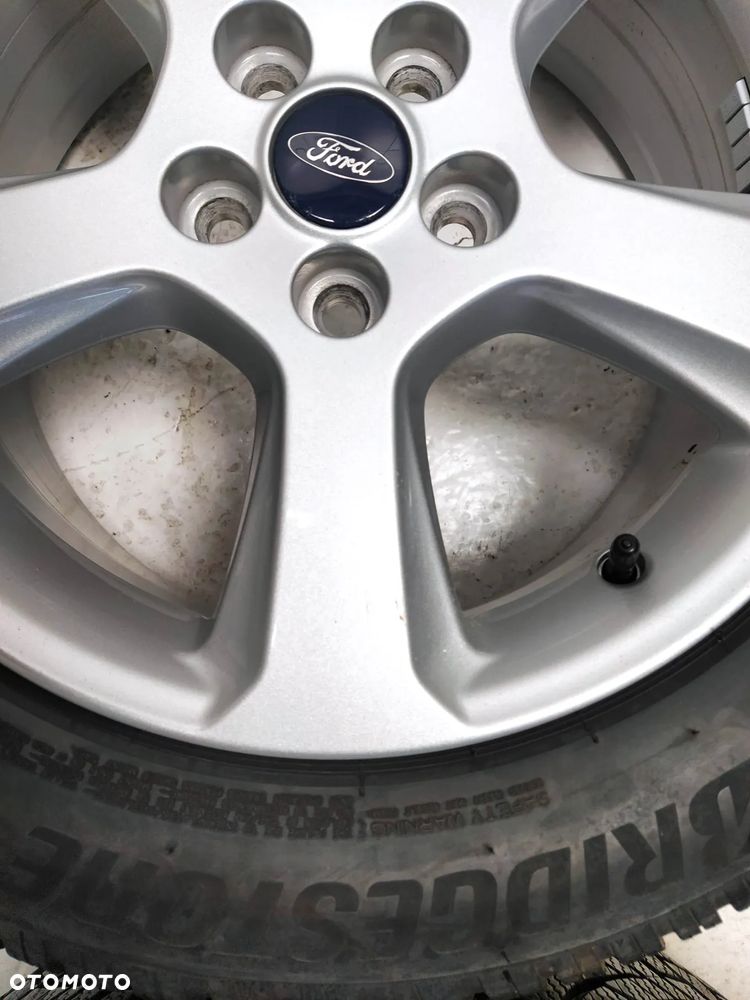 FORD FOCUS C-MAX MONDEO KUGA S-MAX GALAXY 7.5X17 ORYGINALNE FELGI ALUMINIOWE R17 ET55 5x115 OPONY BRIDGESTONE 235/55 KOŁA - 8