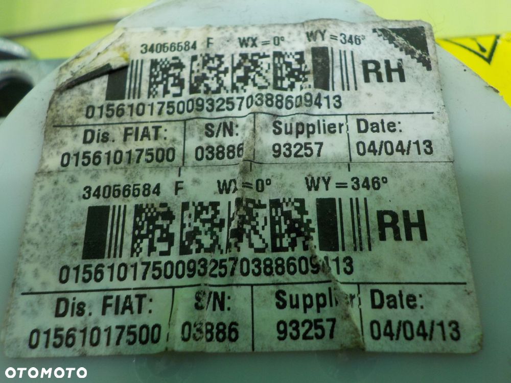 ALFA ROMEO GIULIETTA 1.4 TB 13r HB pas bezpieczenstwa prawy przod 34056584F - 6