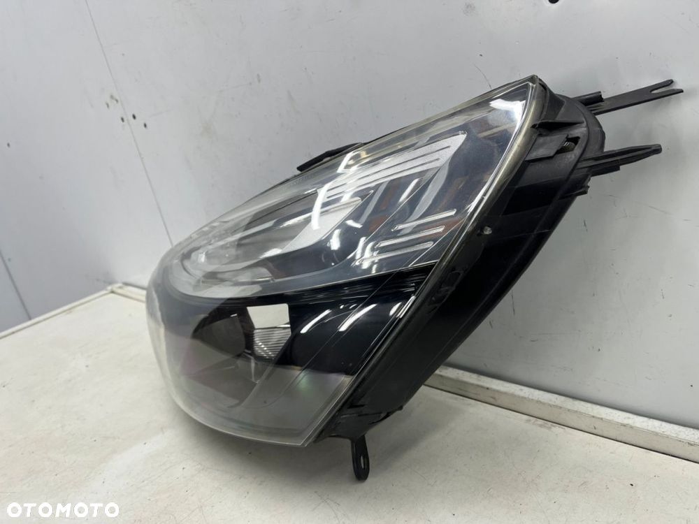 Lampa reflektor Renault Clio 4 IV LIFT 16-20r. LEWA przednia czarna ramka lewy przód 260609493r - 11