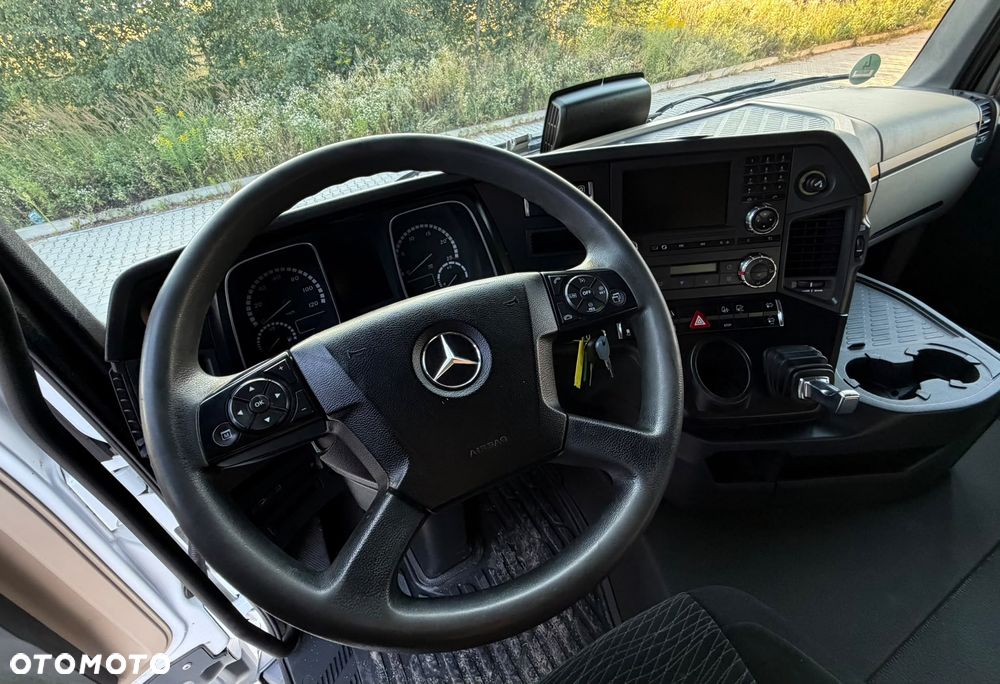 Mercedes-Benz ACTROS 2540 / FIRANKA / WINDA / 20 EUROPALET / OŚ PODNOSZONA / AUTOMAT / E6 / 2018 ROK / NISKI PRZEBIEG / SPROWADZONY - 19