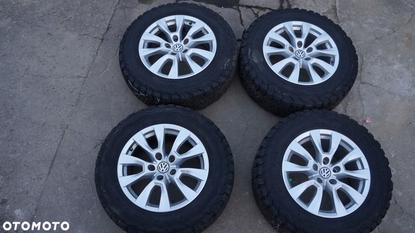 VW AMAROK 17 CALI 8J ET49 5x120 FELGA ALUMINIOWA KOMPLET FELG 2H6601025A - 1