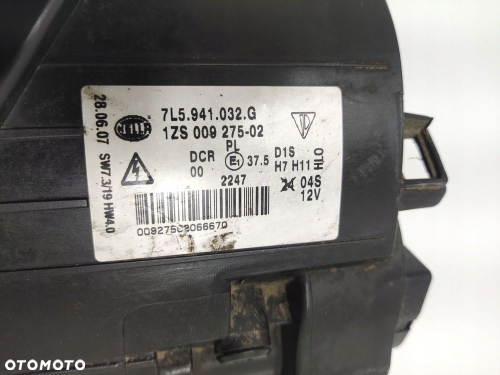 LAMPA PRAWY PRZÓD XENON SKRĘTNY PORSCHE CAYENNE I 2007-2009 LIFT 7L5941032G - 10