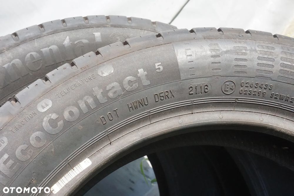 165 60 15 Continental ContiEcoContact5 jak nowe - 9