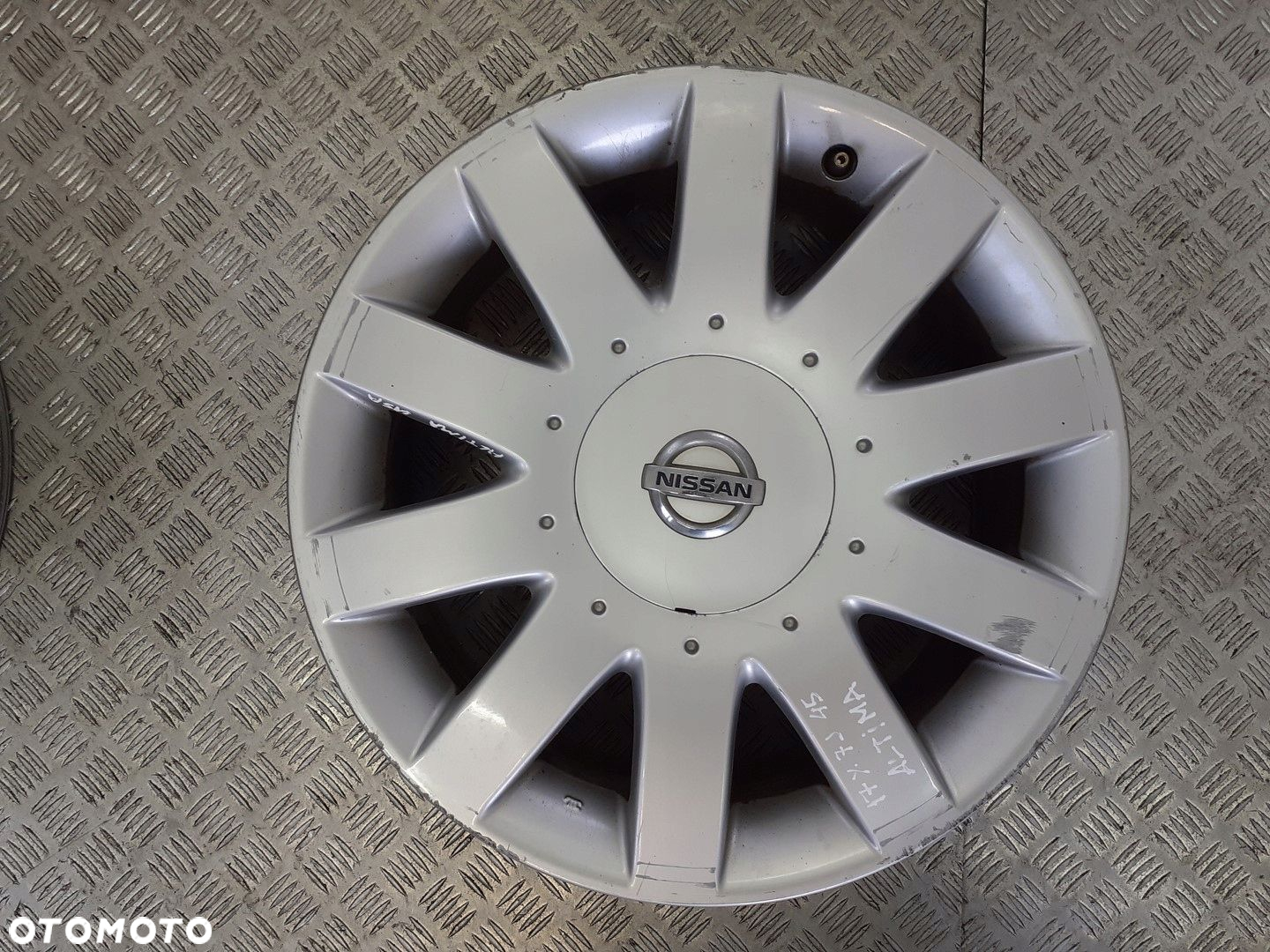 FELGI 17” ALUMINIOWE KOMPLET NISSAN ALTIMA 2.5 - 4