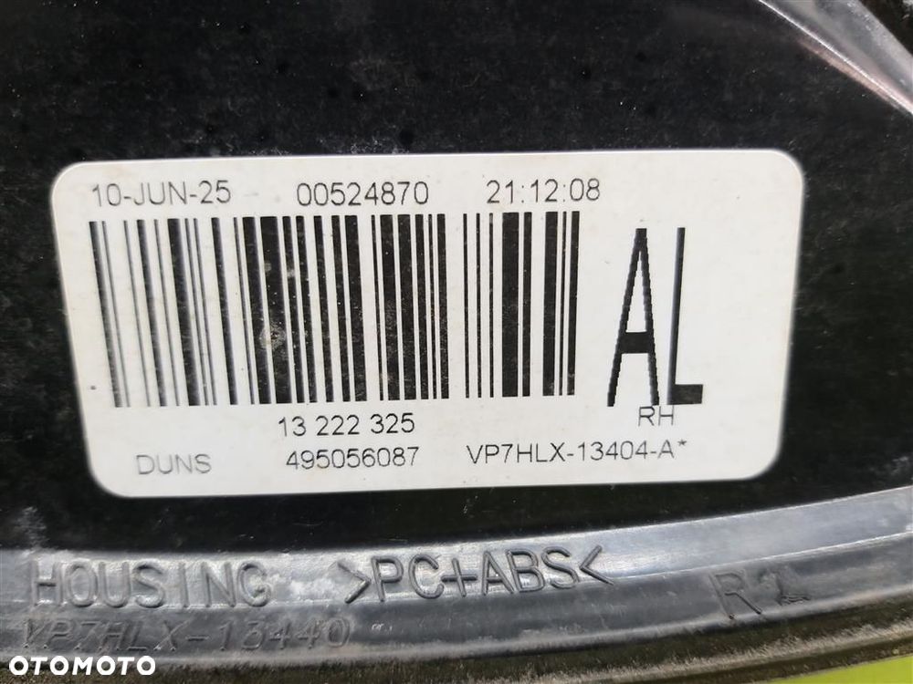 Lampa prawa tylna tył Opel Astra III H 2004-2013R VISTEON 5DRZWI 13222325 - 5