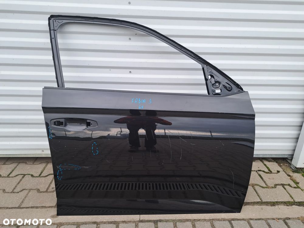 Drzwi przednie Przód prawe Skoda Fabia 3 Mk3 6V 6V0831194 - 1