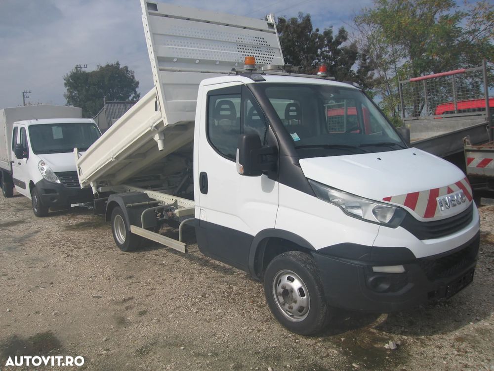 Iveco DAILY 35 C 14, 3 LOC. BASCULABIL PE  TREI PĂRȚI , AC . EURO  VI . - 3