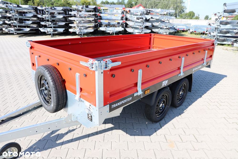 TEMARED TRANSPORTER LIMITOWANA EDYCJA  3015/2 0,75T 304x153x40 cm, dmc 750 kg, Full LED - 5