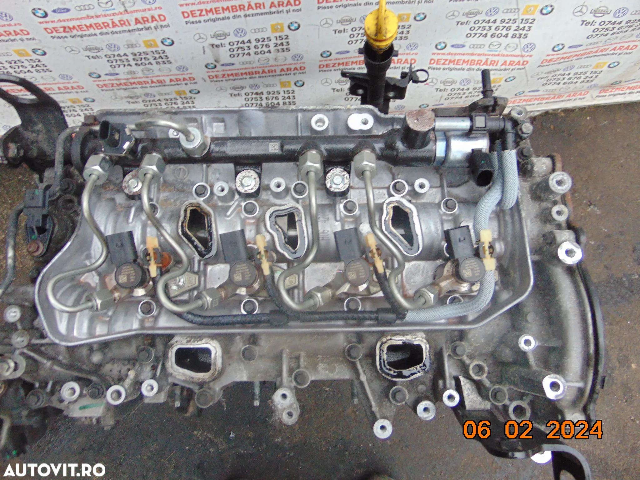Injectoare Renault master 2.3 euro 6 Opel Movano navara mercedes x class 2.3 cod 166009567r injector nv400 biturbo - 1