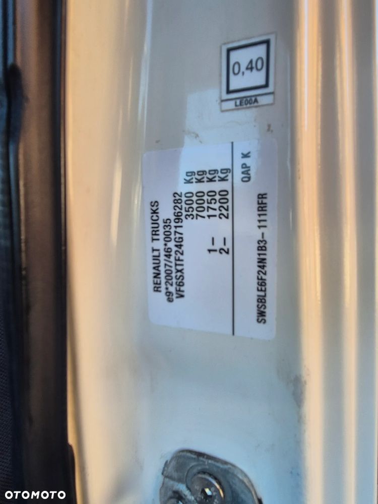 Renault MAXITY CABSTAR 3.0 KIPER WYWROTKA KLIMA 3.60 DŁUGA - 20