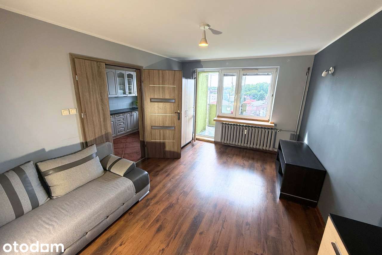 Na wynajem mieszkanie 2 pokoje 46,7m2 balkon ul. Księcia Warcisława I