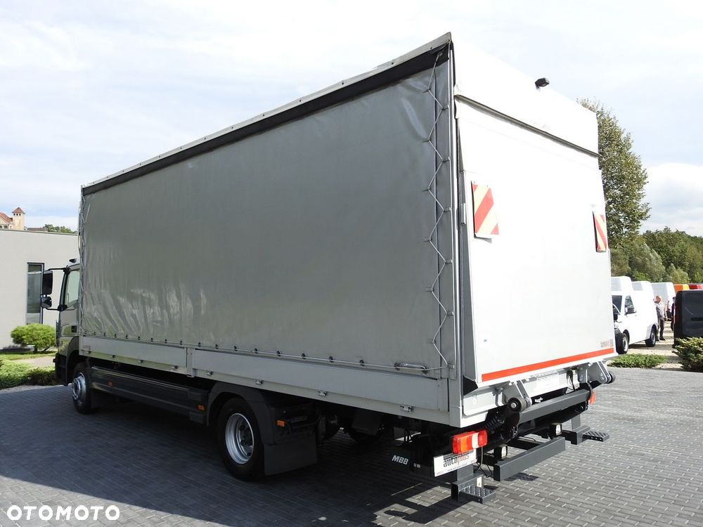 Mercedes-Benz ATEGO 1221 PLANDEKA WINDA 16 PALET WEBASTO KLIMATYZACJA PNEUMATYKA BLIŹNIACZE KOŁA  230KM - 11