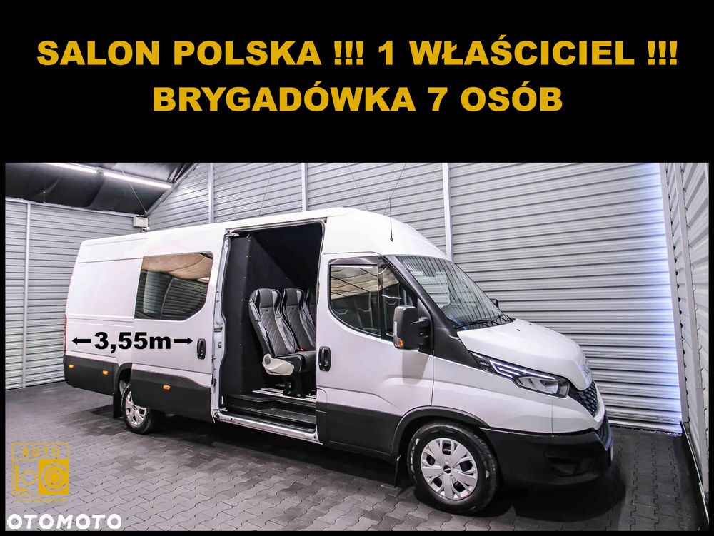 Iveco DAILY MAXI 3,0D 35S18 + BRYGADÓWKA 7 OSÓB - HAUSER !!! - 1