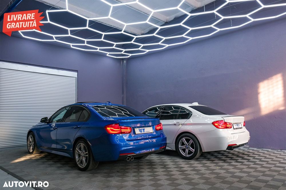 Eleron Portbagaj BMW Seria 3 F30 (2011-2014) F30 LCI (2015-2019) Negru Lucios- livrare gratuita - 9