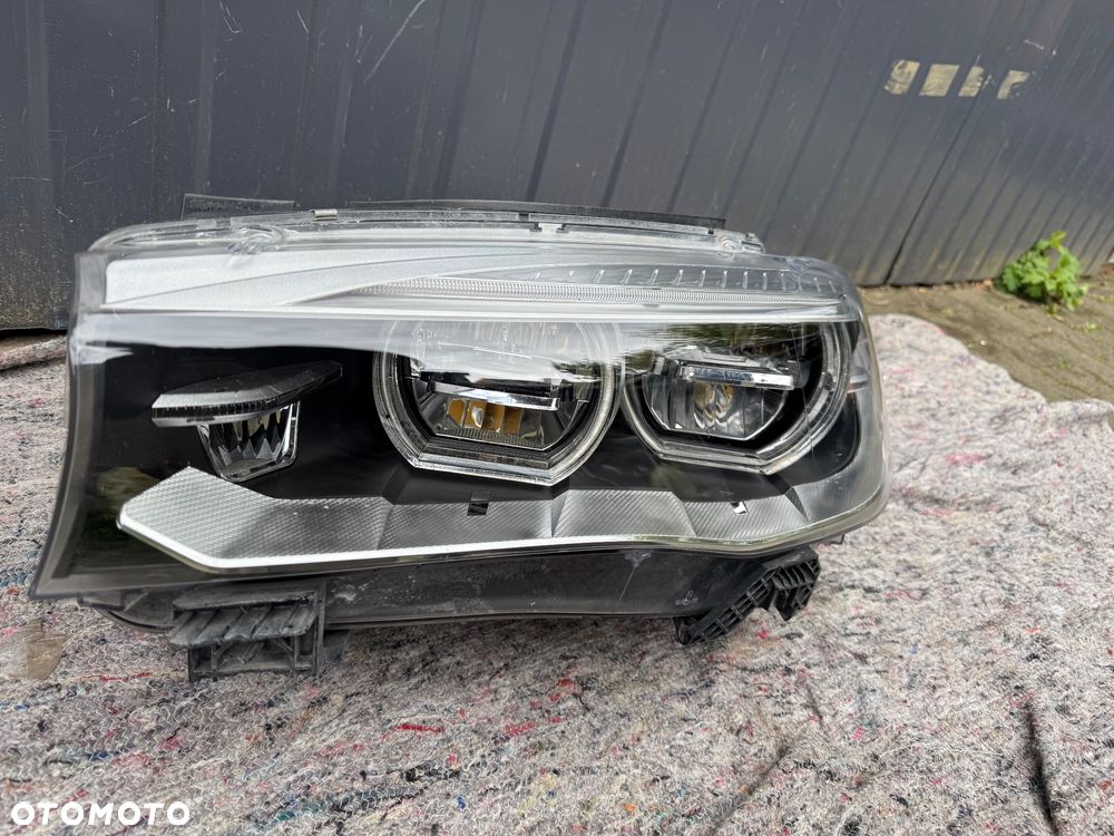 LAMPA LEWA ADAPTIVE FULL LED BMW F15 X5 F16 X6 ORYGINAŁ CAŁA NIE NAPRAWIANA - 2
