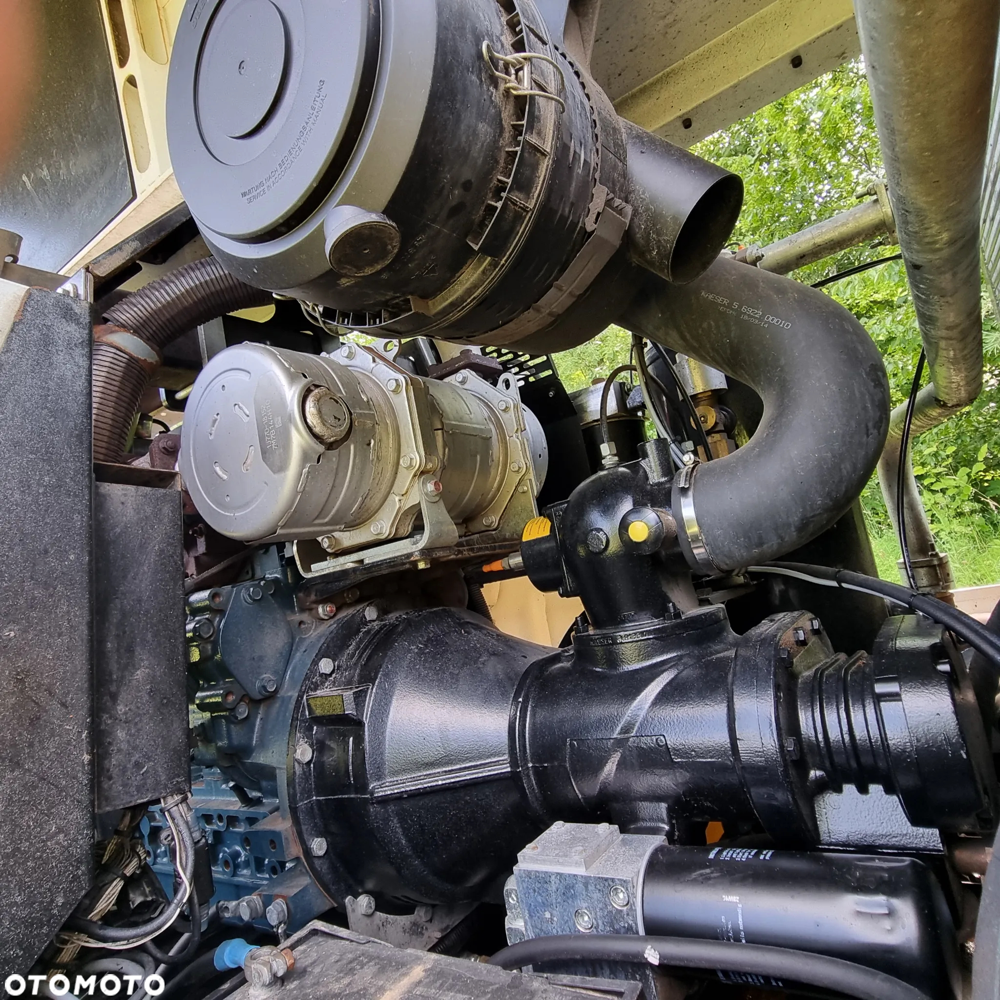 Inny Kompresor KAESER M82 jak Nowy z salonu 2019r z Norwegii 8,5m3 Kubota V3307 - 16