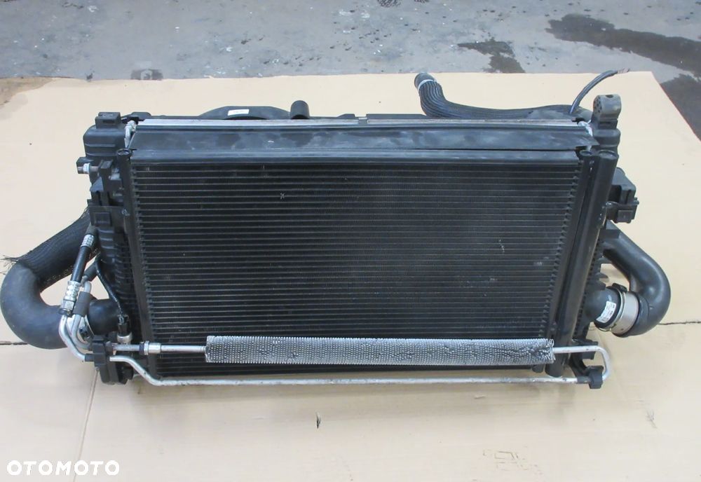 KOMPLET CHŁODNIC CHŁODNICE OPEL INSIGNIA A LIFT 2.0 TURBO 250KM AUTOMAT 23125737 52500742 52500744 - 2