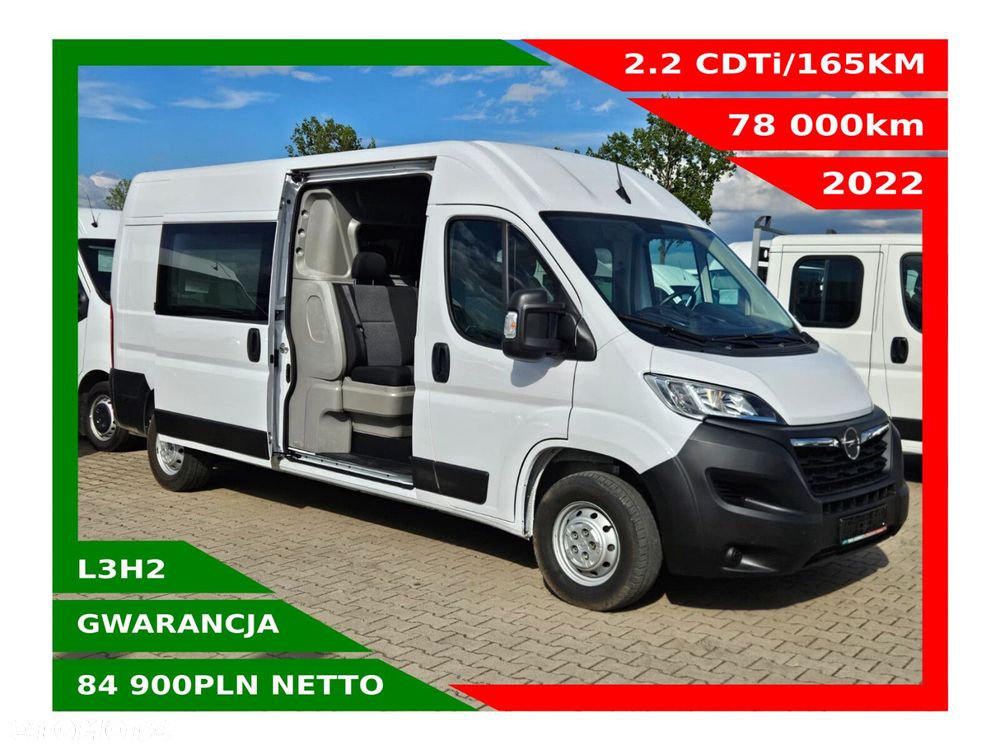 Opel movano L3H2 *84900zł Netto* Brygadówka 7 osób 2.2 CDTi/165KM - 1