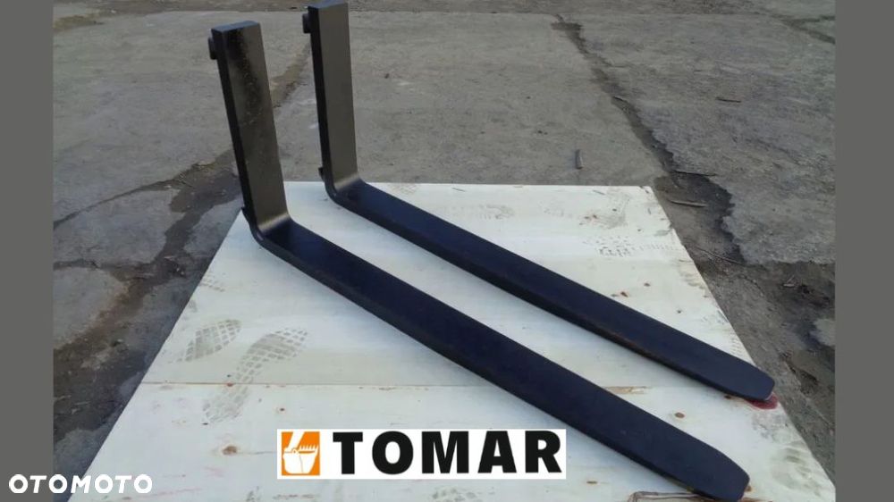 Widły 2A 2500 kg 100x40x1200 Wózek widłowy 2,5T ładowarka JCB - 1