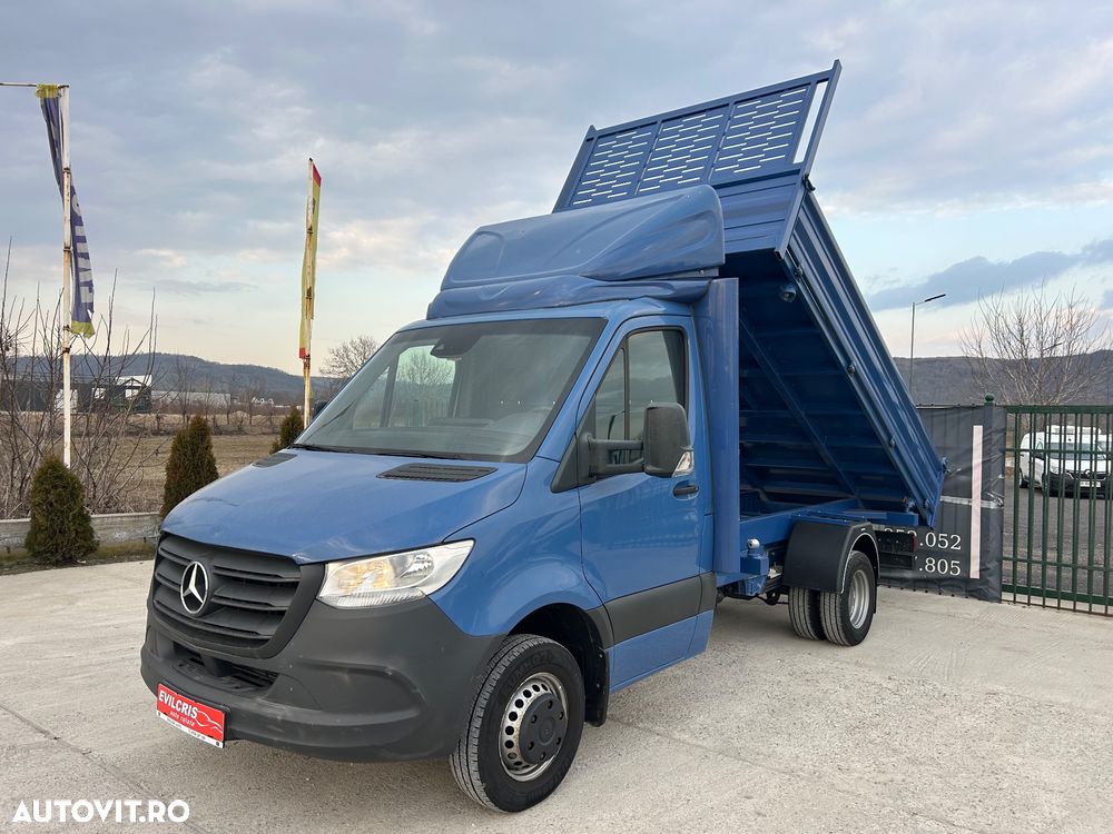 Mercedes-Benz Sprinter BASCULABIL 3 PARTI AXA DUBLA SPATE - 8