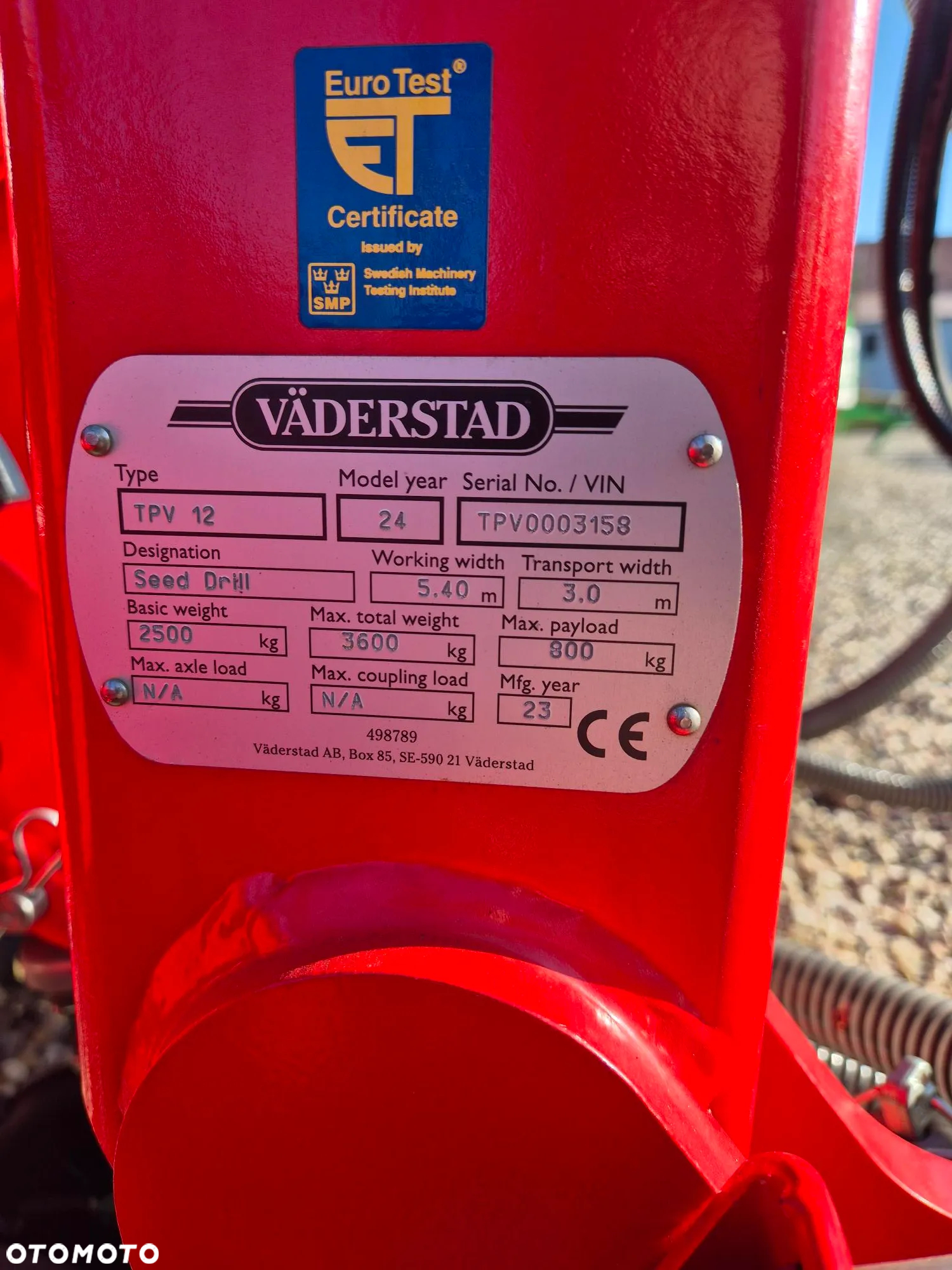 Väderstad Tempo V12 - 11