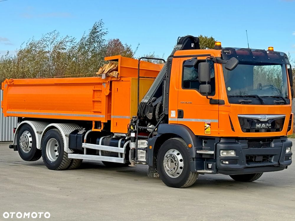 MAN TGM 26.290 * WYWROTKA 4,60 m* HIAB 111 B-3 HIDUO + PILOT - 3