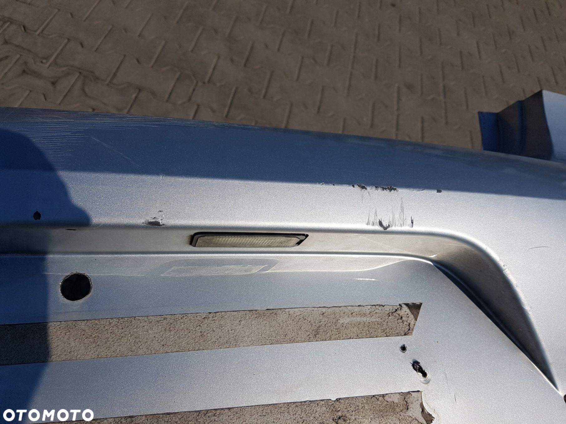 VW PASSAT B7 10-14r SEDAN ZDERZAK TYŁ TYLNY LA7W - 6