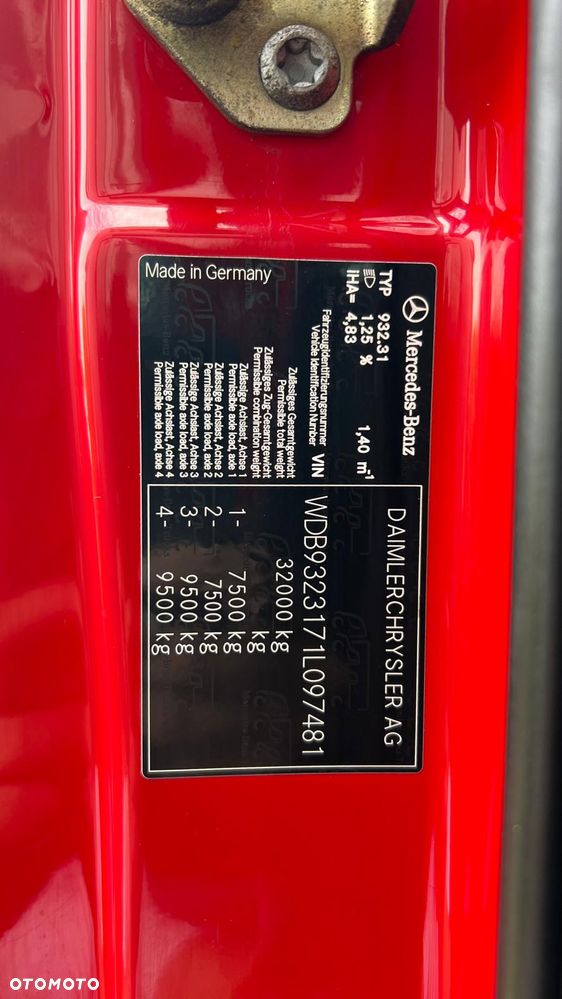 Mercedes-Benz ACTROS 4141 8x4 V6 EURO 5 DŹWIG KRAN PALFINGER PK800TK TB-KB MP2 MP3 - 25