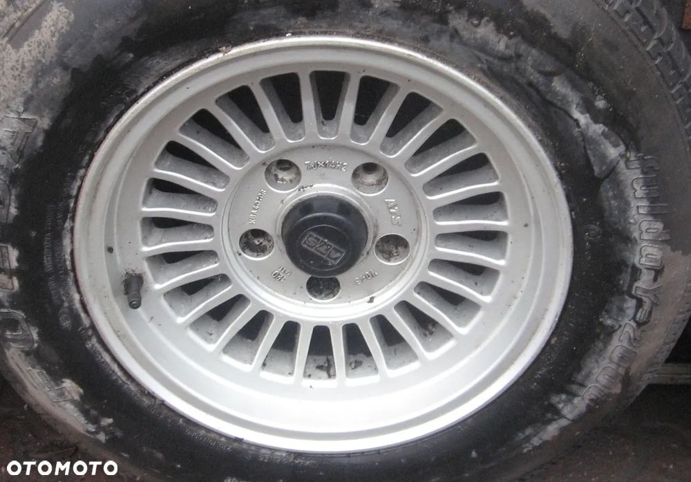 felgi alu komplet 14" BMW E28 E23 E24 E12 E11 5X120 ATS ALPINA - 2