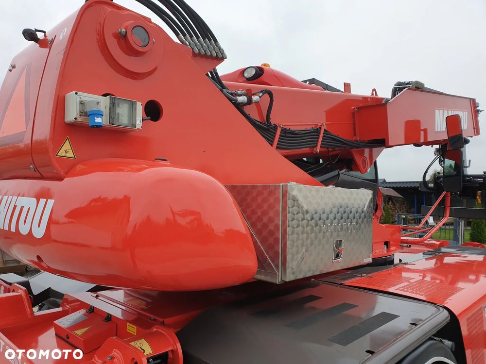 Manitou MRT ROTO 2150+Privilege KOSZ/PILOT/WIDŁY SPROWADZONA SUPER STAN - 8