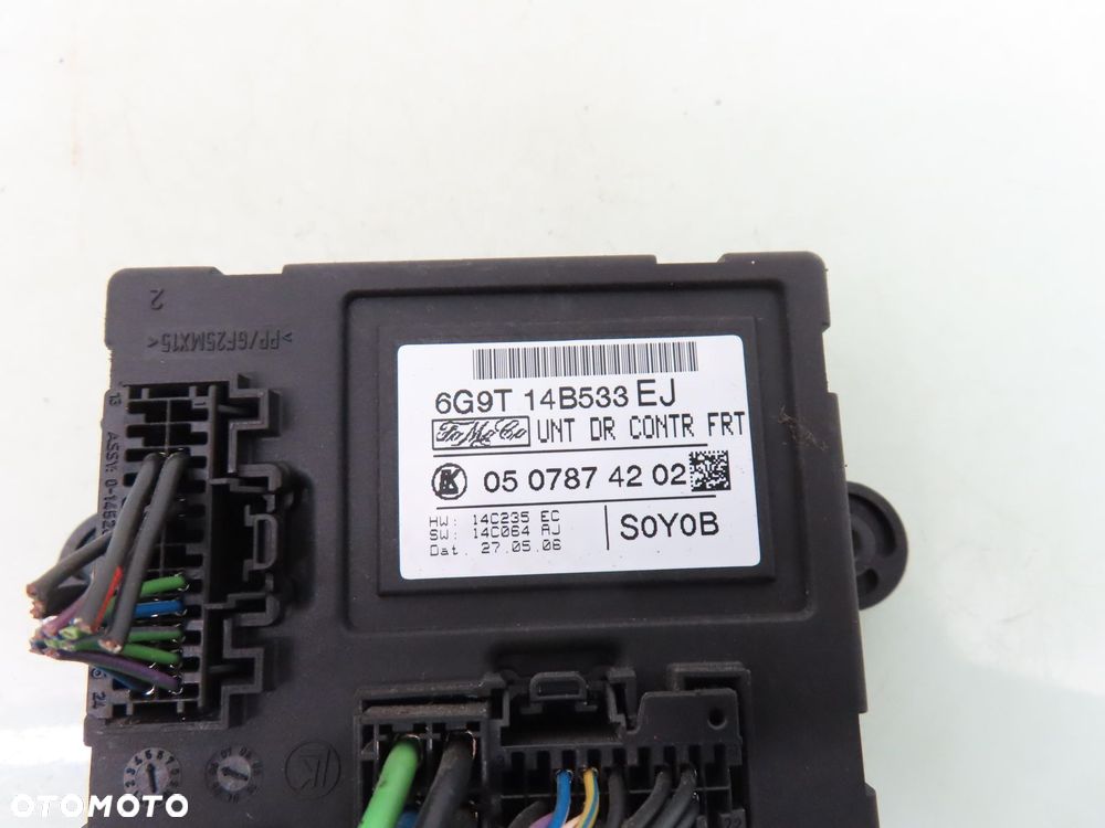 MODUŁ DRZWI LEWY PRZÓD FORD S-MAX I 6G9T14B533EJ - 3