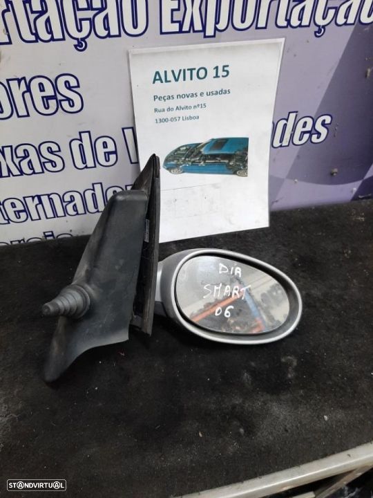 espelho retrovisor Smart 2006 manual - direito - origem - 1