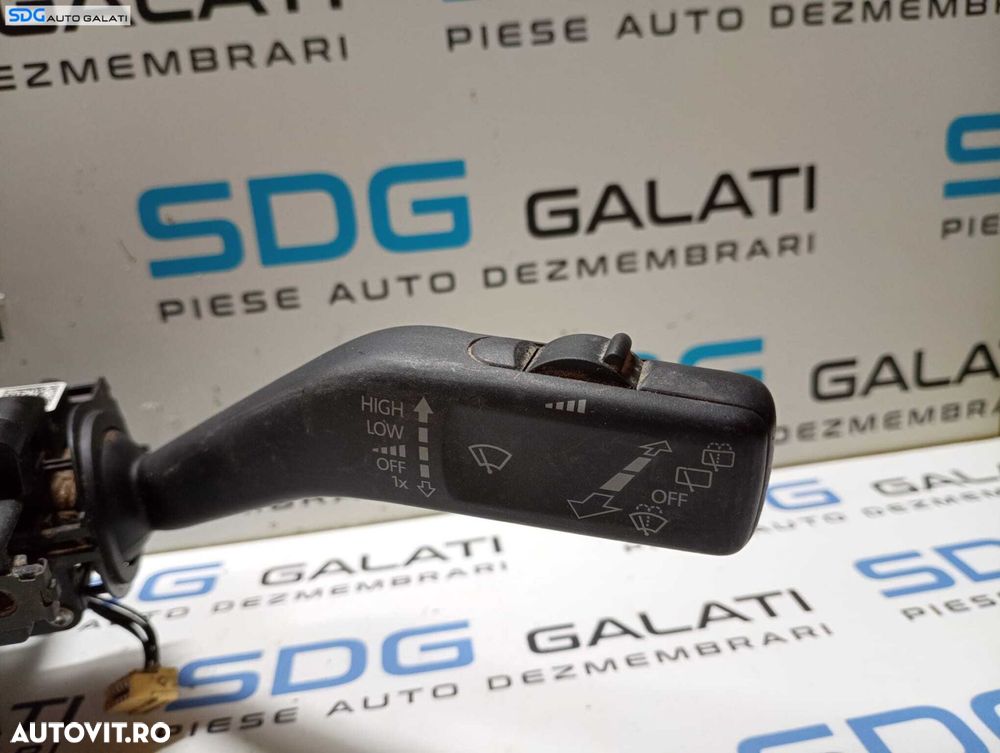 Ansamblu Maneta Manete Tempomat Pilot Automat Semnalizare Stergatoare Faza Lunga Scurta Volkswagen Passat B7 Break Combi 2010 - 2015 Cod 3C9953501BN 3C9953502B [M4841] - 7