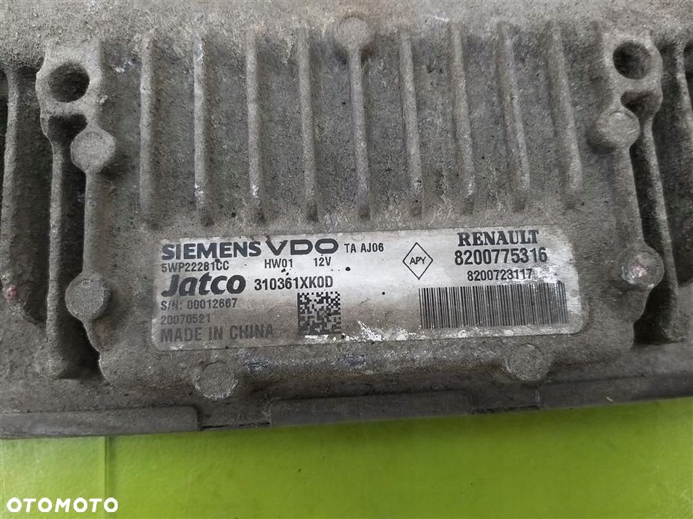 Zestaw odpalający startowy  Renault Laguna III 2007-2015 2,0 DCI 8200775316 - 4