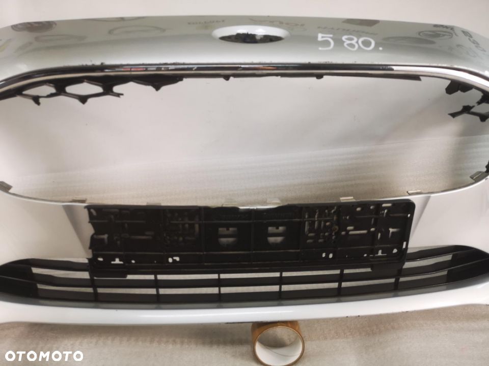 FORD FIESTA MK8 17- SREBRNY ZDERZAK PRZEDNI PRZÓD NR AUKCJI NZ580 - 7