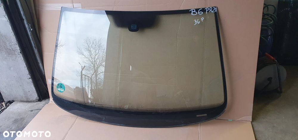 Szyba czołowa przód przednia pod sensor VW Passat B6 AS1 - 1