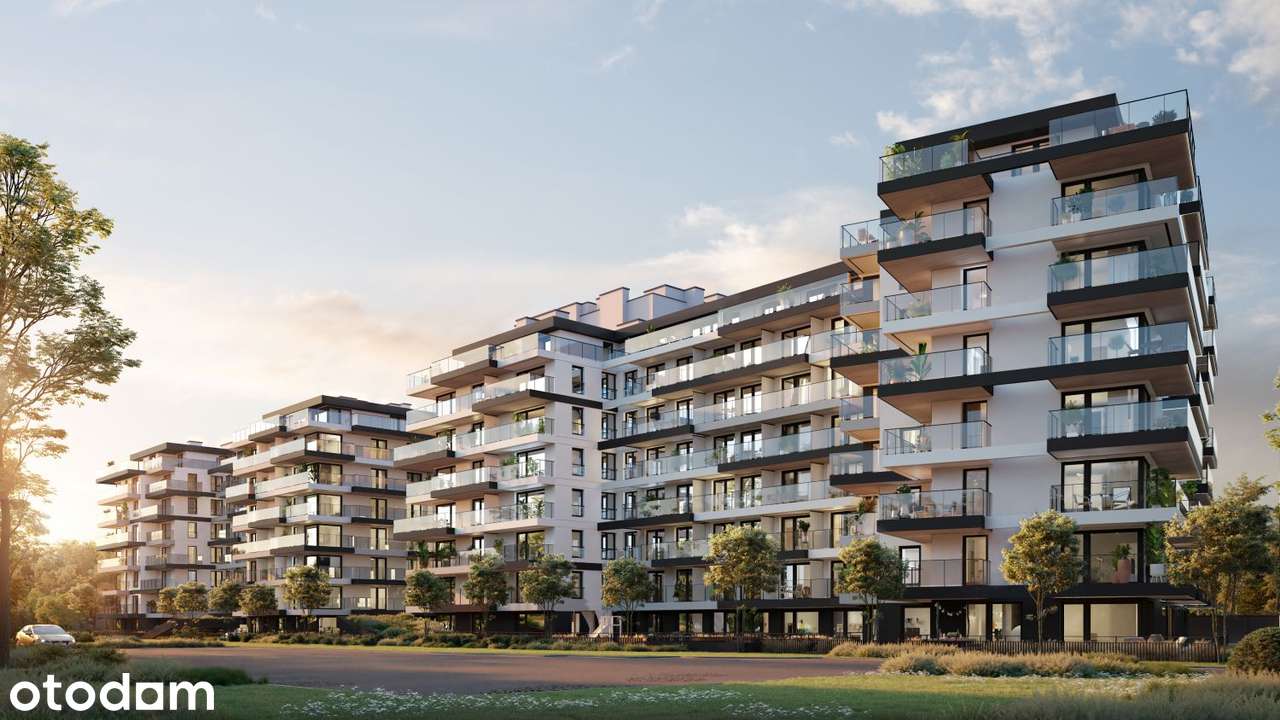 2-pokojowe mieszkanie 41m2 + balkon Bez Prowizji