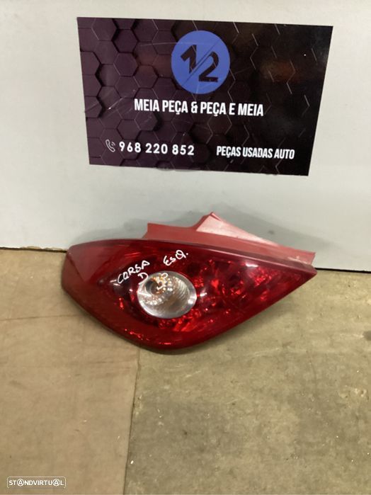 Farolim traseiro esquerdo Opel corsa D 3 portas - 1