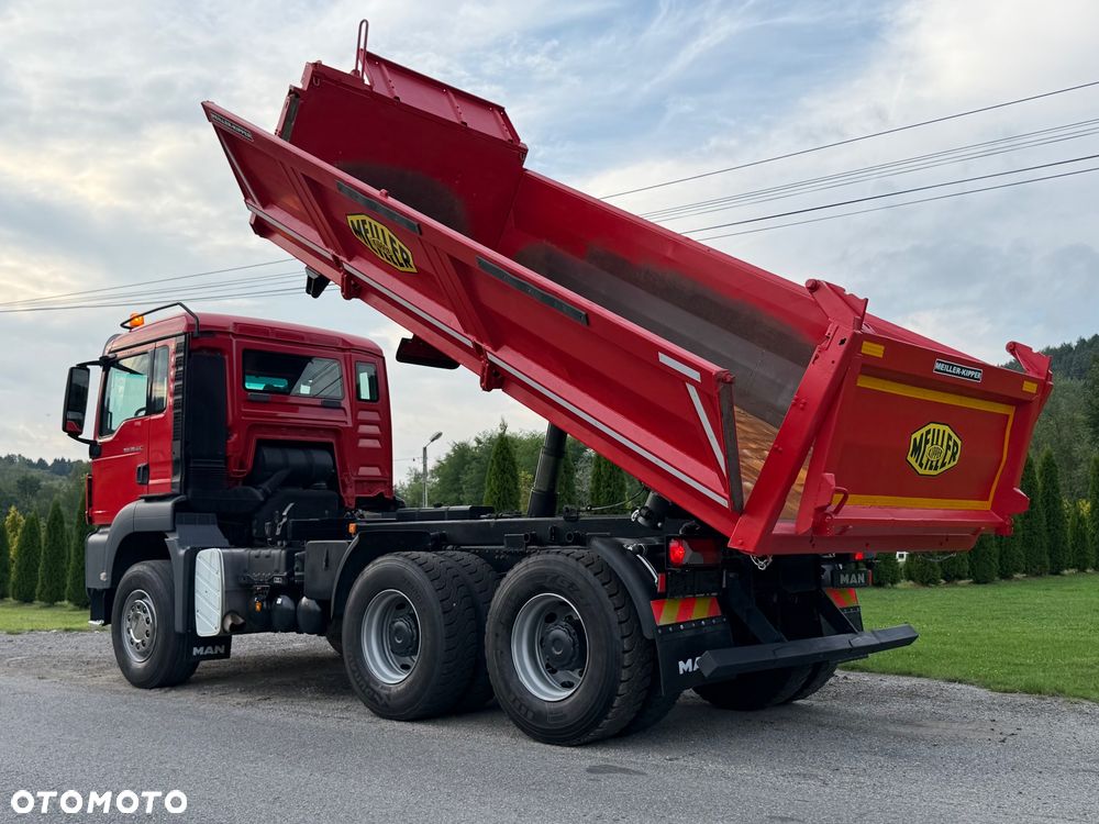 MAN TGS 440 KM 6X4 BORDMATIC Meiller-Kipper Perfekcyjny - 14