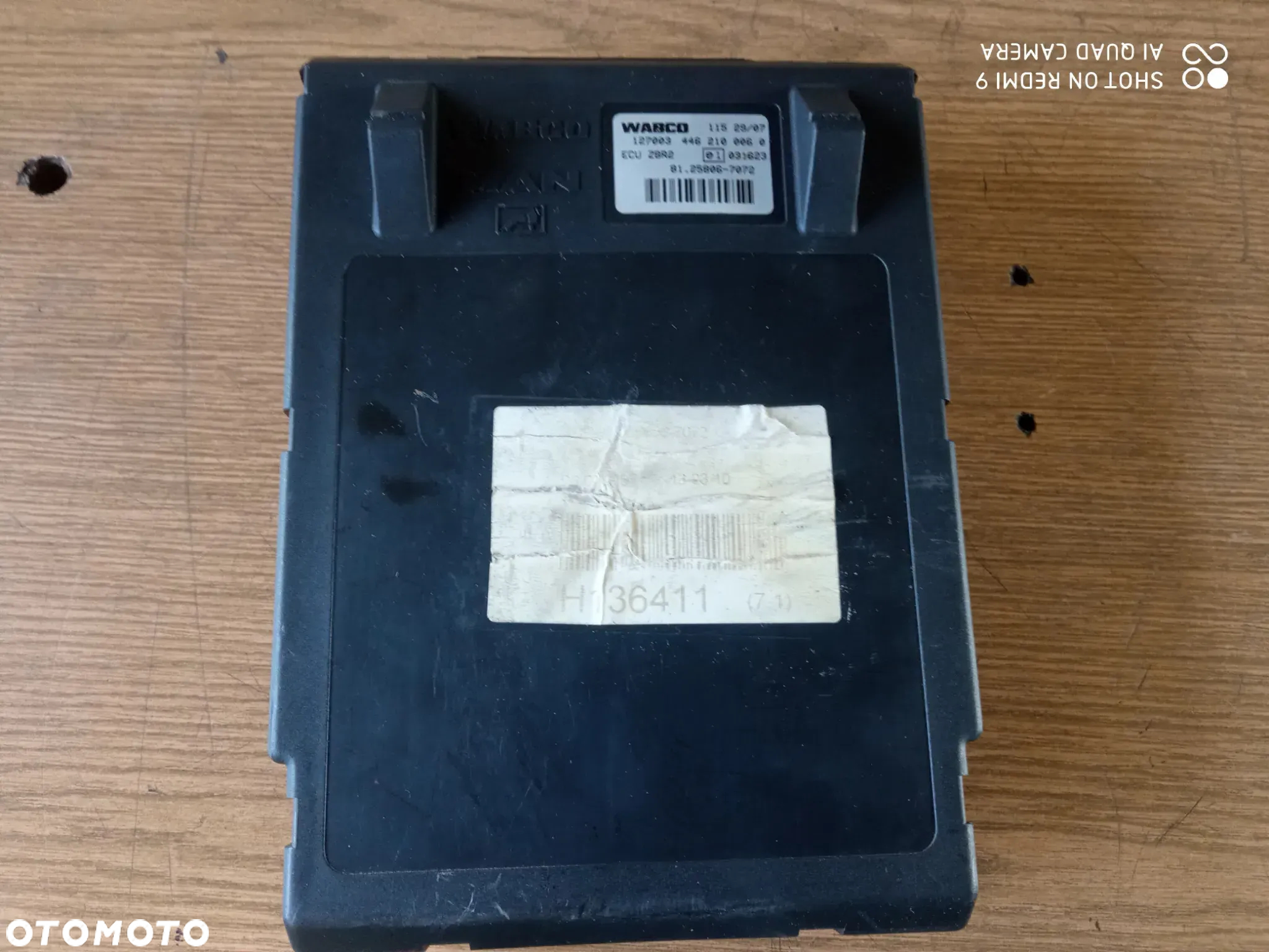 sterownik ZBR2 ECU MAN TGA nr 4462100060, 812258067072 - 3