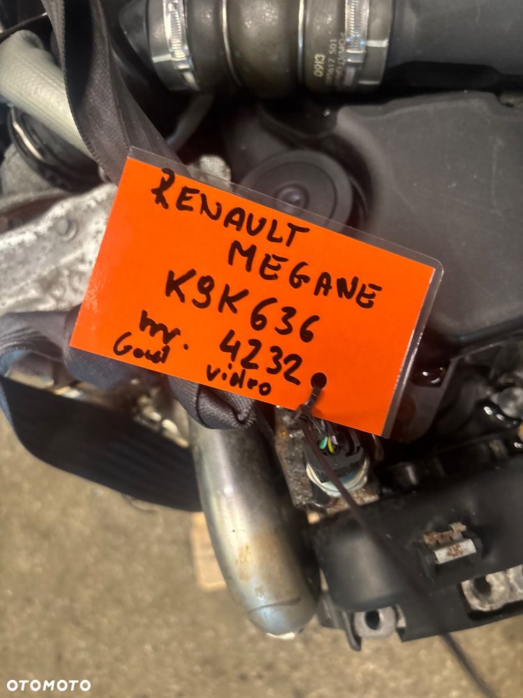 SILNIK KOMPLETNY RENAULT CLIO MEGANE 1.5 DCI K9K636 FILM VIDEO - 3