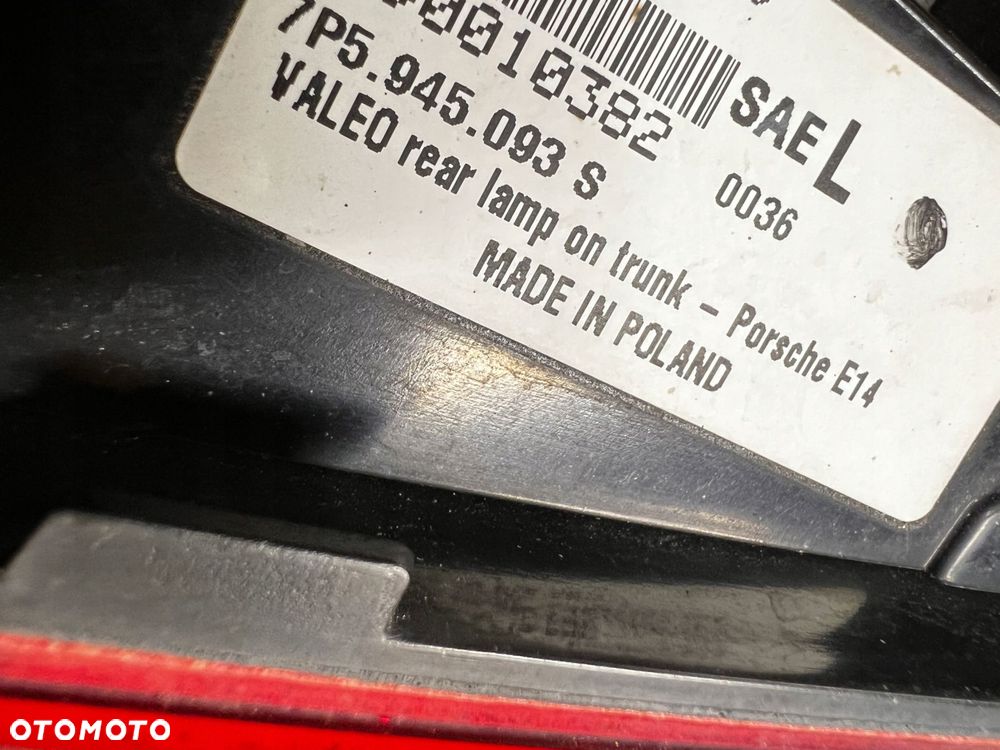 KOMPLET LAMPA LAMPY TYŁ LED LEWA PRAWA PORSCHE CAYENNE II 7P5 GTS USA - 14