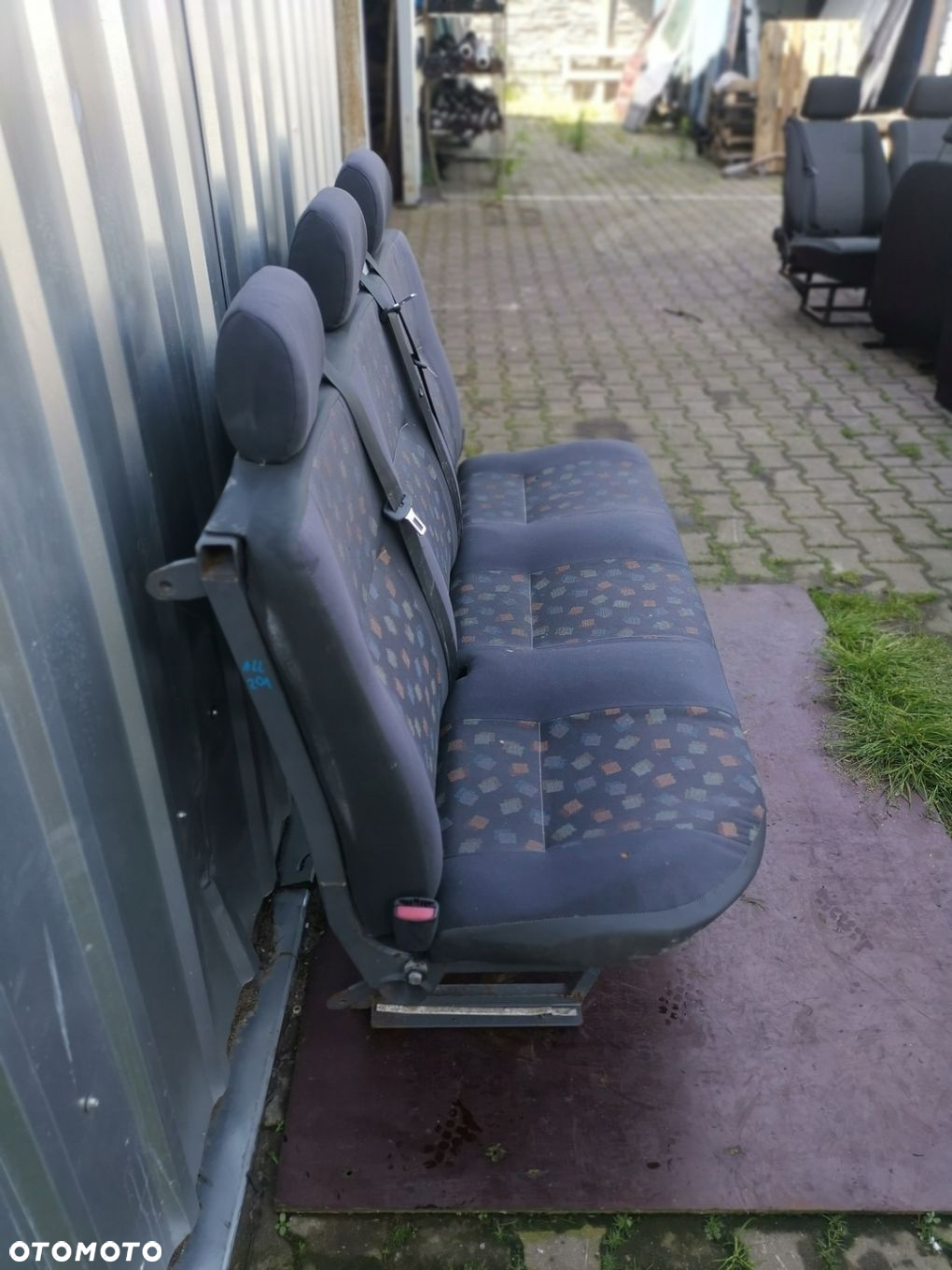 Fotel Kanapa Trójka Trzeci Rząd Mercedes Vito Viano 639 2003-2014 - 4