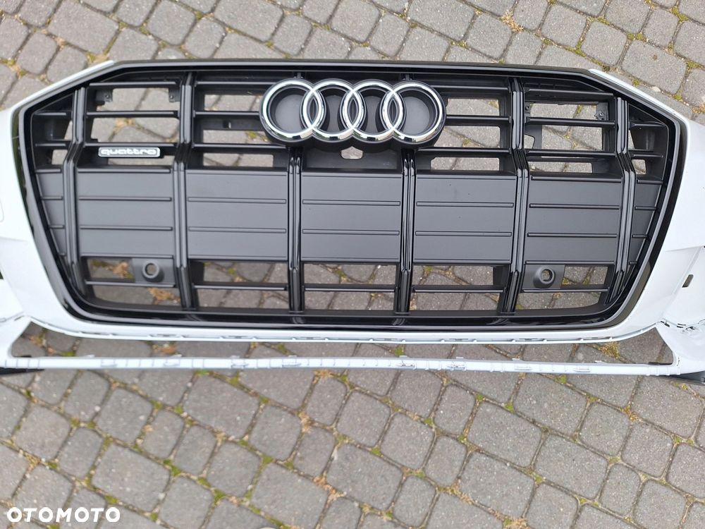AUDI A6 C8 ALLROAD 18-4K0 NIE KLEJONY! ZDERZAK PRZÓD PRZEDNI+NOWY GRILL 4K0807437H WYSYŁKA 24H - 13