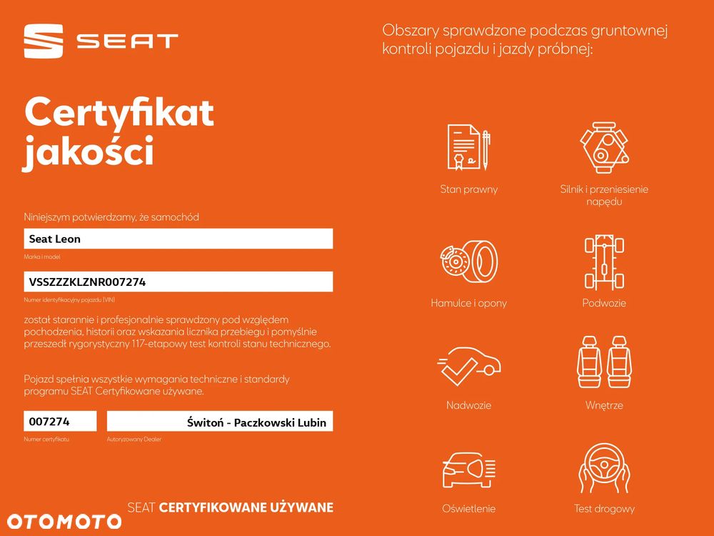 Seat Leon 1.5 EcoTSI Evo FR S&S DSG - 5