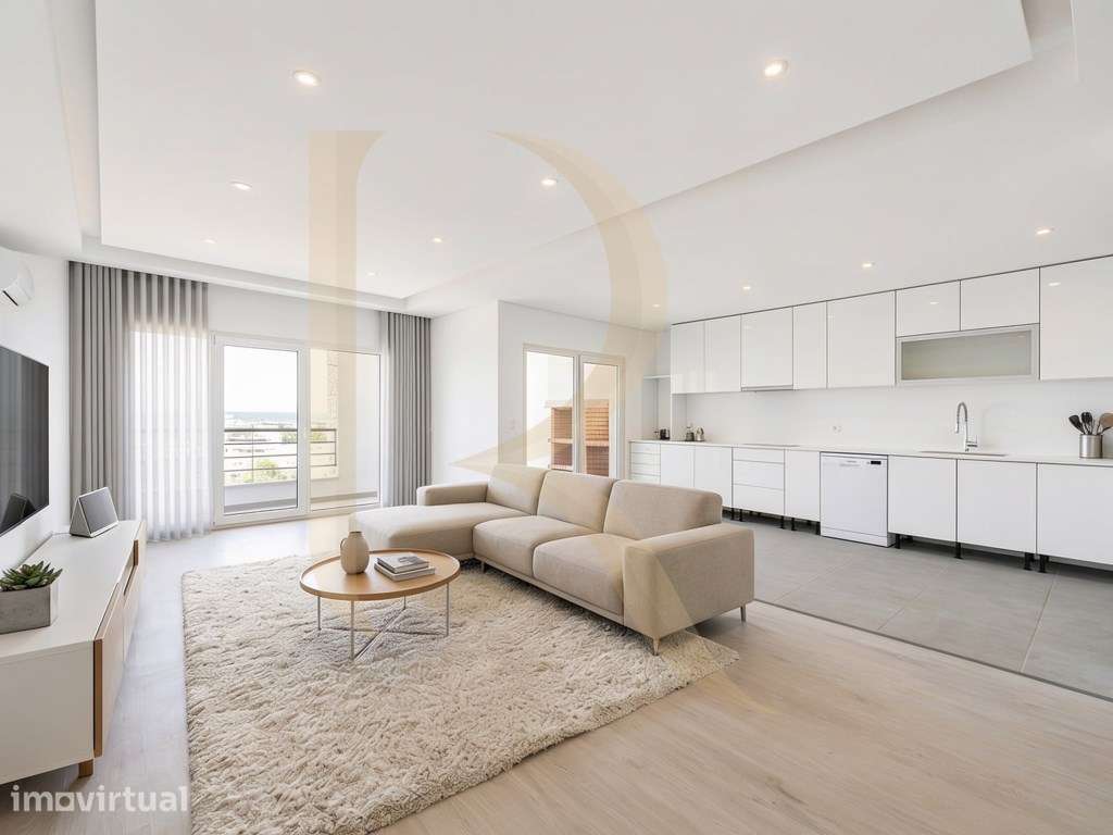 Apartamento T3 novo com elevador, parqueamento e arrecadação em con... - Grande imagem: 2/29