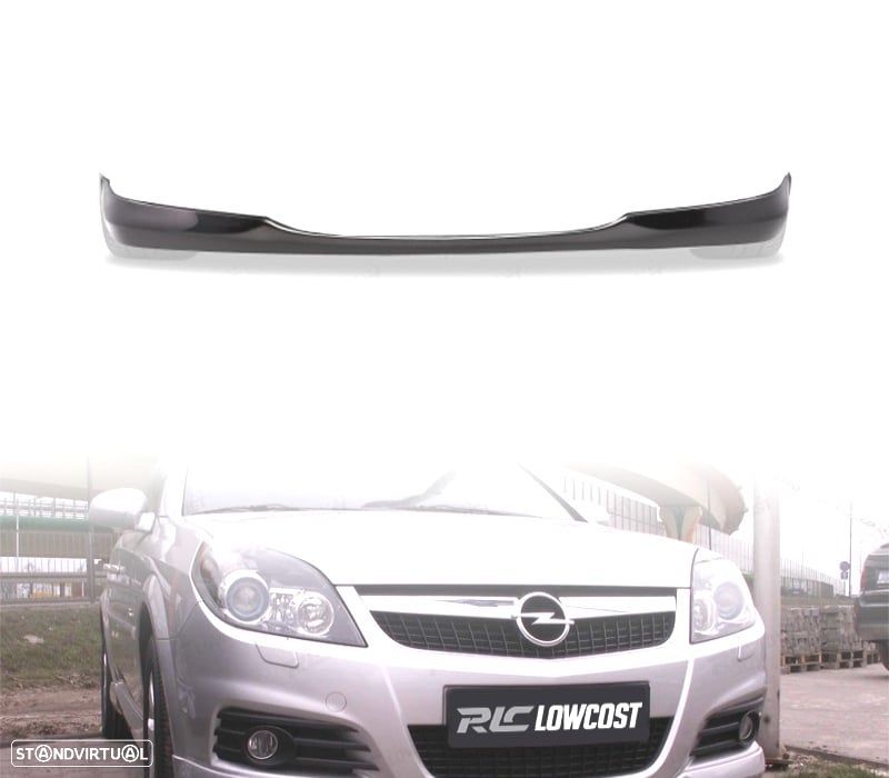 LIP SPOILER FRONTAL OPEL VECTRA C 02-08 LOOK OPC - 1