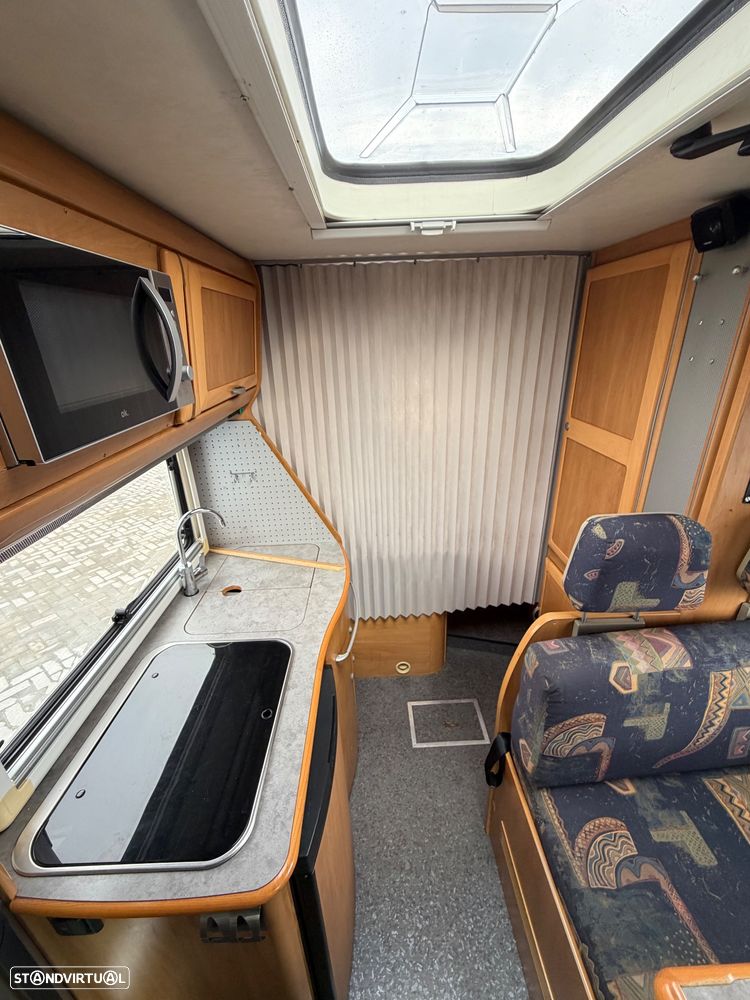 Hymer Tramp-Classic 2x ar condicionado suporte para motos - 10