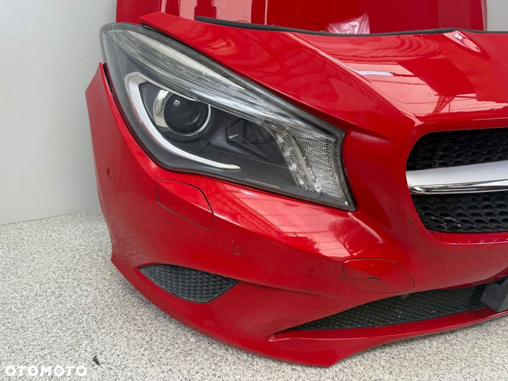 MERCEDES CLA W117 117 PRZÓD ZDERZAK PAS LAMPY BI XENON MASKA PAS CHŁODNICE - 3