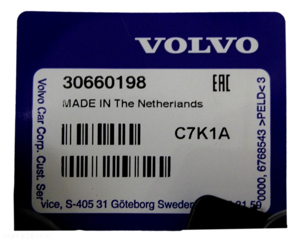 VOLVO S80 XC60 zamek kluczyki hak holowniczy glowka - 5